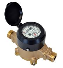 Zenner 3/4" x 3/4" No Lead Meter Direct Read, Gallons ...