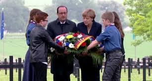 Αποτέλεσμα εικόνας για merkel hollande verdun
