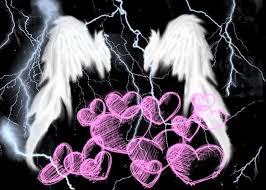 Resultado de imagen para corazones con alas en movimiento gif