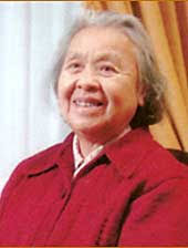 Originally named Jiang Bingzhi, Ding Ling (1904-1986) was born in Linli County, Hunan Province. - 102976