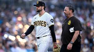 Casey Mize pitching for the San Diego Padres