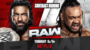 WWE Raw Preview: Reigns and Fatu Contract Signing, Plus More - May 4, 2026