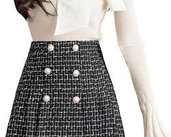 Image of Mini Skirts winter fashion 2024