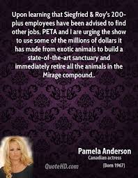 Pamela Anderson Quotes About Animals. QuotesGram via Relatably.com