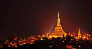 Image result for shwedagon pagoda sunset