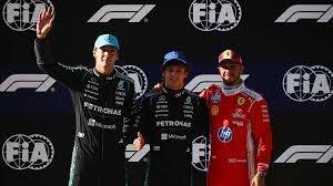 Kimi Antonelli racing in the Chinese Grand Prix for Formula 1