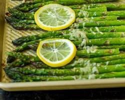 Image of Grilled Asparagus with Lemon and Parmesan