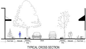 Résultat de recherche d'images pour "street section -streetmix"