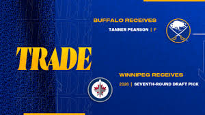 Sabres Acquire Tanner Pearson from Jets