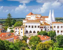 Sintra town in Portugal