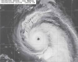 Image of Hurricane Marie (1966)