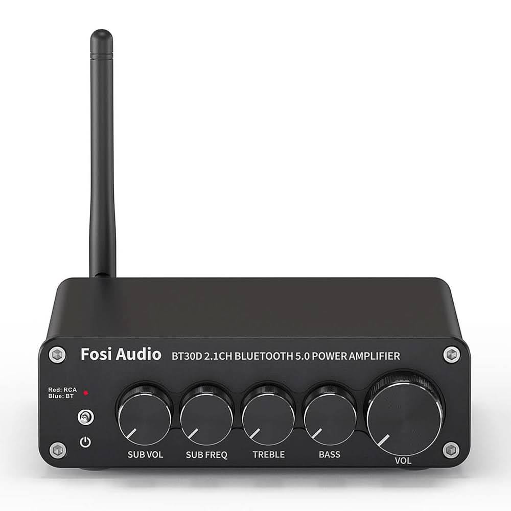 BT30D 2.1CH Power Amplifier Bluetooth 5.0 with Bass/Treble