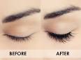 Natural eyelash growth