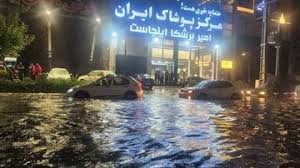 رشت در محاصره آب؛ هشدار نارنجی و چالش قدیمی آبگرفتگی