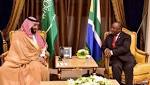 Cyril cosying Saudi Arabia causes