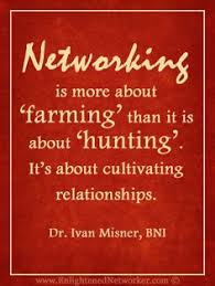 Networking is not collecting contacts! Networking is about ... via Relatably.com