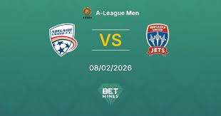 Adelaide United – Newcastle Jets, 08/02/2026: palpites, odds e horário do jogo