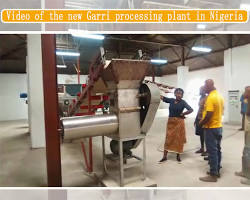 Image of Modern cassava processing plant in Nigeria