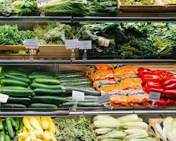 Image of grocery store produce section