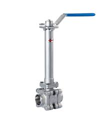 V-3WLN | 3-PC Cryogenic Ball Valve, BS 6364 | Valtec