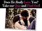 Does He Love Me? Quiz - Dating - m