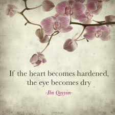 Ibn al-Qayyim Quote on Hard Hearts Originally... • Islamic Art and ... via Relatably.com