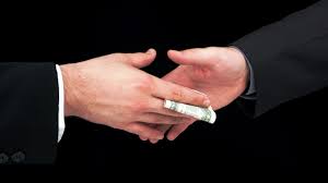Image result for bribe