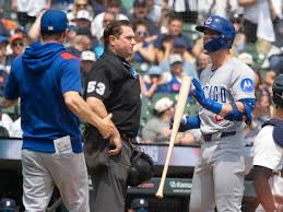 MLB Umpire Ejects Cubs' Nico Hoerner and Manager Craig Counsell in Baffling Call