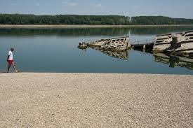 The Danube River’s water is dropping so low that World War II ships are emerging