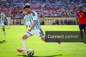 Licensable picture: Argentina defender Nicolás Tagliafico (3)prepares to kick the ball during the FIFA World Cup Final game at MetLife Stadium, Jul