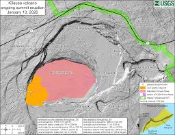 January 13, 2026—Kīlauea summit eruption reference map