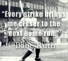 babe ruth on Pinterest | Babe Ruth Quotes, Canvas Wall Art and ... via Relatably.com