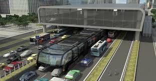 Image result for CHINA ELEVATED BUS