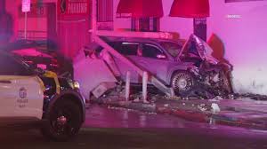 1 dead after violent 2-car crash in Koreatown; driver of Mercedes Maybach SUV taken into custody