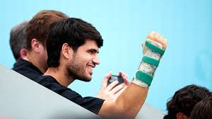 Alcaraz's wrist recovery is on the right track