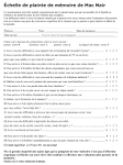 Mini Mental State Examination (MMSE ) information. Patient