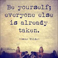 Be yourself; everyone else is already taken | SpiritualCleansing ... via Relatably.com