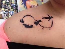 Resultado de imagen de peter pan tattoo