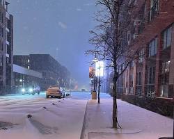 Image of Dallas, Texas in winter