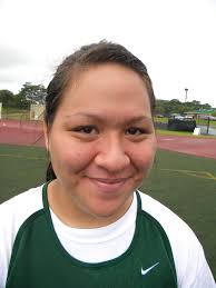 Pahoa&#39;s Ariel Brown who was second in the shot last season had a winning toss of ... - pahoas-brown