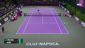Hot shot: Maja Chwalinska finds sharp angled pass on the run in Cluj-Napoca