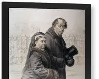 Image of Benjamin Disraeli portrait British Empire Queen Victoria Empress of India Suez Canal purchase 1875 Primrose League symbol Berlin Congress 1878 Hughenden Manor interior Benjamin Disraeli House of Commons speech statue of Benjamin Disraeli Parliament Square