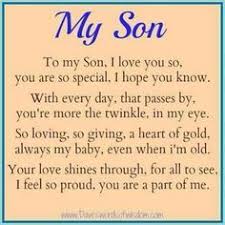 mother-son poems on Pinterest | My Son, Son Quotes and Mom Quotes via Relatably.com