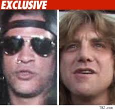 Adler alleges a woman in Oregon named Lisa Jill Martin-Cahn hired at least three private investigators since &#39;08 to hunt him down . - 0728_guns_roses_ex2-1