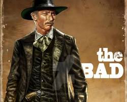 Sentenza (Lee Van Cleef) in The Good, the Bad and the Ugly movie poster resmi