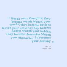 Quotes from Patrick Carmel: Watch your thoughts; they become words ... via Relatably.com