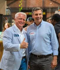 Gov. Brian Kemp, U.S. Senate candidate Derek Dooley make stop in Columbus
