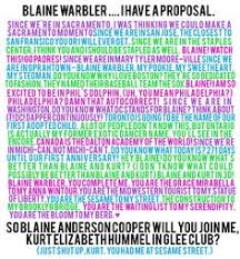 Klaine quotes ❤ | Klaine | Pinterest | Qoutes, Glee and Quote via Relatably.com