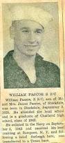William PASCOE, S 2C., son of Mrs. James PASCOE, was born in Stockdale [Pa], September 9, 1925 . He attended the local and is a graduate of Charleroi [Pa] ... - pascoe-william