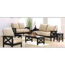 Image result for WOODEN SOFA SET